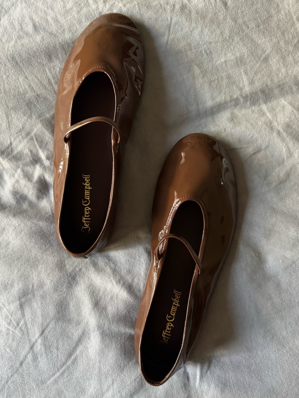 Jeffrey Campbell - Chocolate Brown Ballet Flats